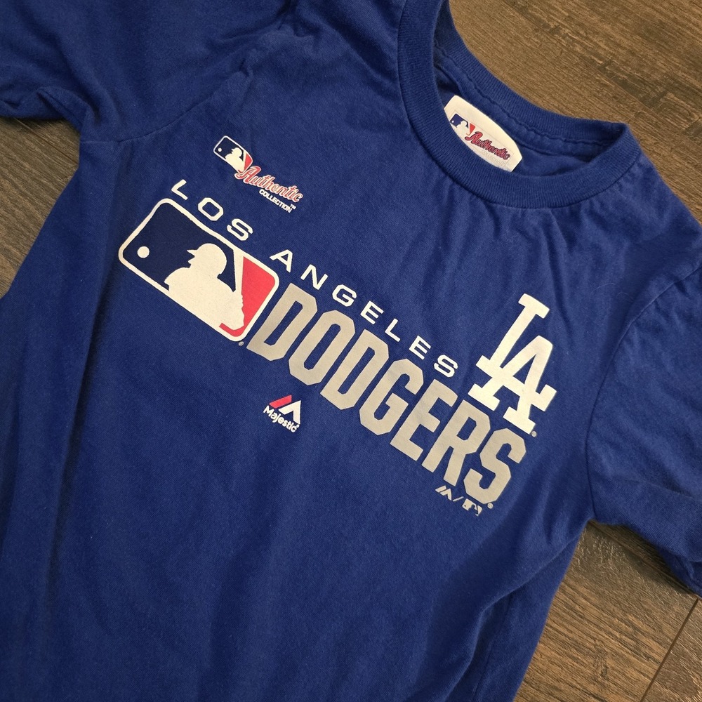 LA Dodgers MLB Authentic Youth S (4) T-shirt MLB Baseball World Series